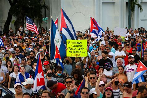 cuban protest july 2021